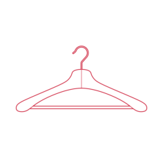 Objects Hangers Ikea Bumerang Coat Hanger Vinyl Cutting Svg File, Free Vectors File